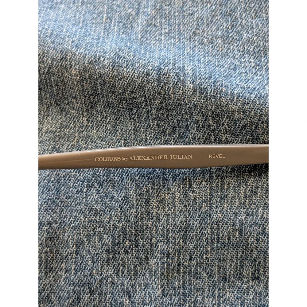 Colours By Alexander Julian Revel Grey Eyeglasses Frames 50-19-145